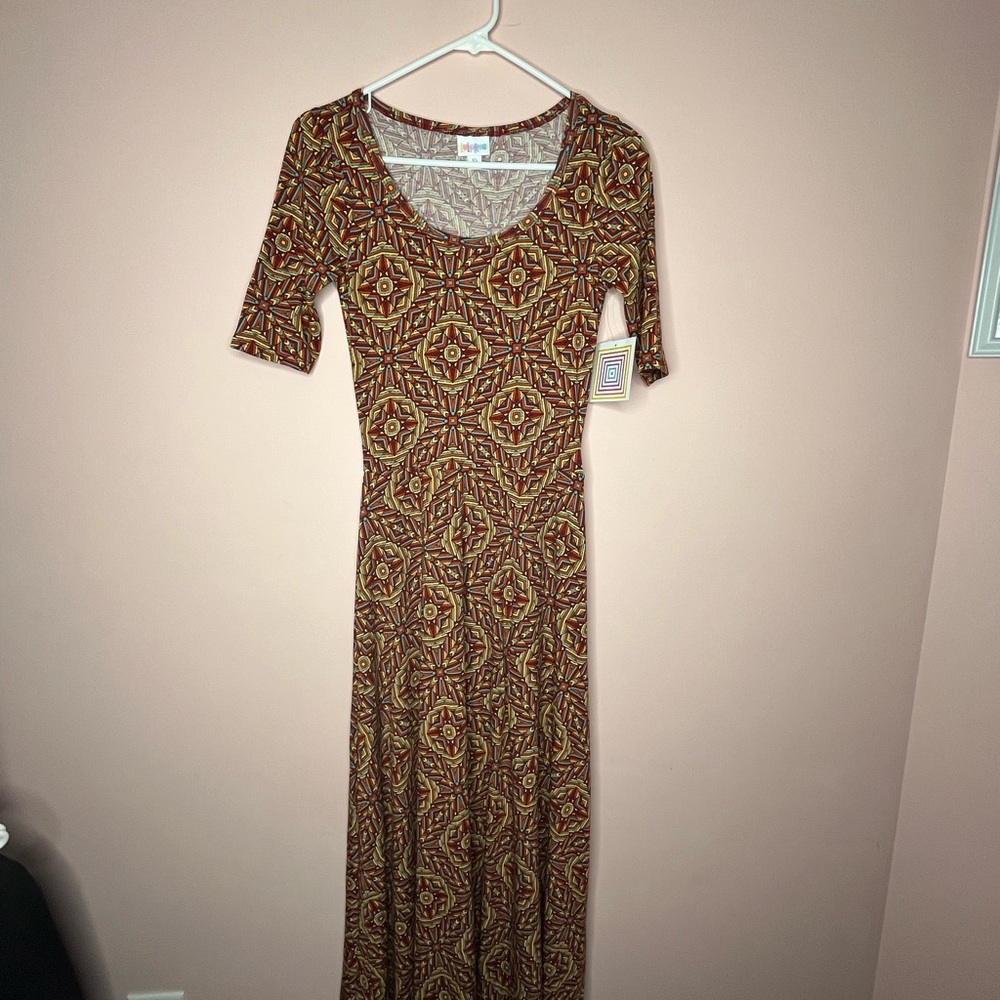NWT LuLaRoe Ana Geometric Maxi Dress